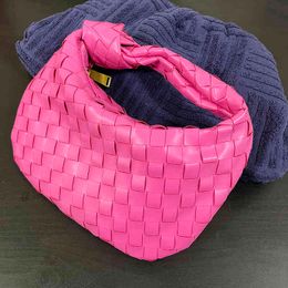 Fashion Casual Designer Woven Lady's Handbag Brand Style Women Mini Hobos Bag G220712