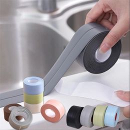 Bathroom Kitchen Shower water proof mould tape Sink Bath Sealing Strip Tape Self adhesive Water Plaster 220701