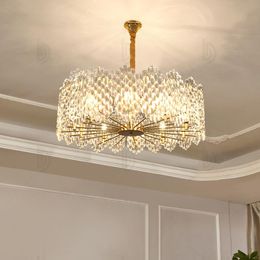 Pendant Lamps Novelty Led Crystal Chandelier Modern Minimalist Living Room Bedroom Dining Hanging Lights Nordic Style El LightingPendant