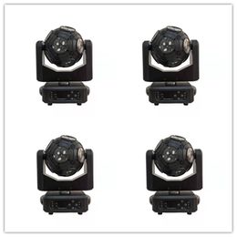 4pcs led beam dj disco ball light 12*15W 4in1 rgbw Endless Rotation football moving head led beam light