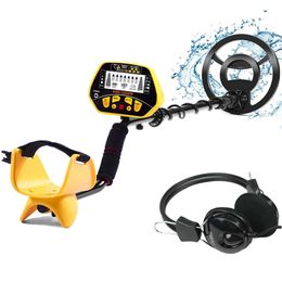 detector coils Canada - High Sensitivity Metal Detector MD-3028 Outdoor Gold Digger with LCD Display Waterproof Coil Pinpoint Function and Disc Mode