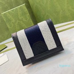2022-wallet Purse Wallet Women Designer bag Wallets Purses cardholder ladies short clip Fashion all-match classic printing card holder