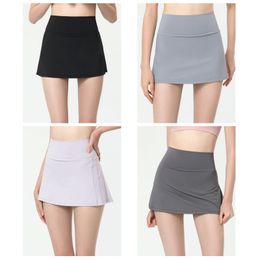 Tennis Skirts Pleated Yoga Skirt Gym Dress Clothes Women Running Fitness Golf Pants Shorts 9007