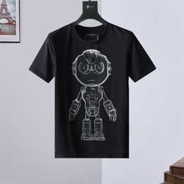 designer Tee mens Skull crystal Summer Tees Basic Solid print letter Bear Skateboard Casual Punk tops T-shirt Shirts tiger Fashion luxury clothing short sleeve M-3XL