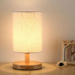 Night Lights Usb Powered Modern Nordic Wood Table Lamp Light For Bedroom Illumination Warm White Gift Wooden Bedside Kids Room #G3Night