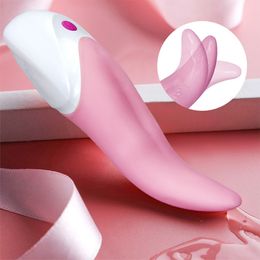 Clitoral Vibrator sexyy Toys for Women Female Masturbator Nipple G Spot Stimulator Oral Tougue Licking Vibrating sexy Shop
