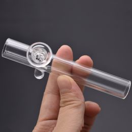 Heady Glass sherlock glass hand pipe smoking tobacco SPOON pipe tobacco oil burner pipe bubbler