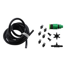 Watering Equipments Automatic Multi Nozzle Watering Kit Garden Smart Greenhouse Water Agriculture Irrigation System Patio, Lawn