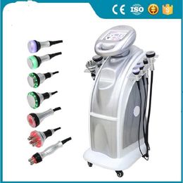 SPA use 7 In 1 Ultrasound 80k 40k Cavitation Vacuum Slimming System Machine Weight Reduction Multipolar body face RF frozen ultrasonic wave beauty equipment