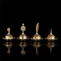 Fragrance Lamps supplies Delicate Middle East European Style Incense Burner For Buddhist Temple Incense Stick Holder Candle Aromatherapy