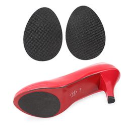 2 Pairs Anti-Slip insoles Protector Pads Self-Adhesive Non-Slip Cushion Adhesive Shoes Heel Sole Protector Rubber Pads Cushion