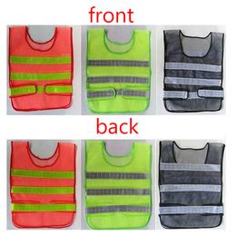 Reflective Vest Safety Clothing Hollow Grid Vests High Visibility Warning Safety Working Construction Traffic Best quality