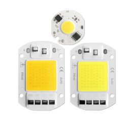 20PCS/lot LED Chip No Need Driver COB Beads AC 220V 3W 5W 7W 10W 20W 30W 50W High Brightness Energy Saving Diy Spotlight Flood Light Bulb Chips