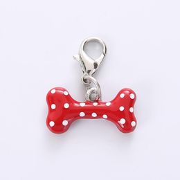 Dog Collars & Leashes Fashion Bone Pendant Pet Jewelry Necklace Accessories Puppy For Small DogsDog