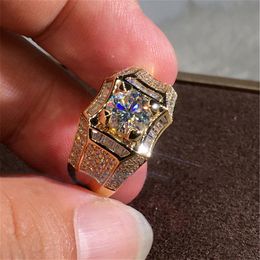 -14k oro 3 quilates anillo de diamante para hombres rock 14k joyería de oro anillo plata 925 joyería anillos diamantes257x