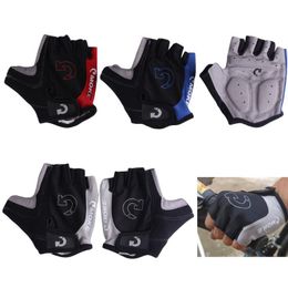 Cycling Gloves 1Pair MTB Half Finger Anti-Slip Gel Bicycle Riding Anti Slip For Road Mountain Bike Glove SportCyclingCycling