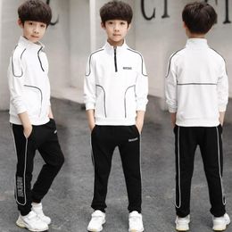 Clothing Sets Teenage Tracksuits Big Boys Set South Korean Fashion Children Clothes 4 5 6 7 8 9 10 11 12 Years Sport Suit AutumnClothing