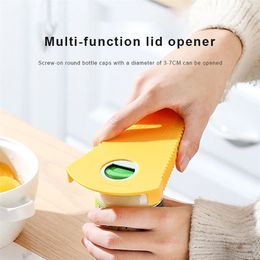 Can 5 In 1 Multi Function Twist Off Lid Quick Opening Cooking Everyday Use Bottle Opener Kitchen Accessories 220727