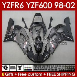 Karosserierahmen für Yamaha YZF-600 YZF R6 R 6 600CC YZFR6 1998 1999 00 01 02 Karosserie 145Nr