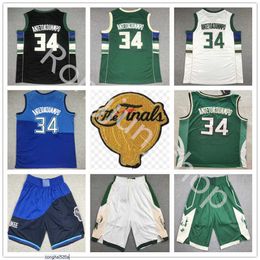 etball shorts Men Edition Earned City Giannis Antetokounmpo 34 Jersey Team Black White Green kids Embroidery And Stitched Good Q jerseys