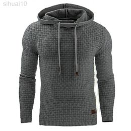 2021 Most Popular Hoodie Men Hoody Male Long Sleeves Solid Colour Hooded Men Sweater Mens Sweaters Tracksuit Sweat Tops casual L220730