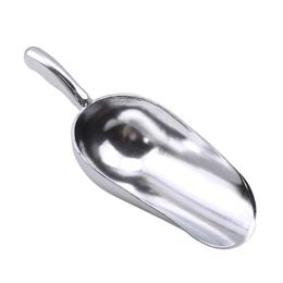Candy Bar Buffet Commercial Scoops Home Ice Scooper Shovel Food Flour Scoop Stainless Steel Scraper 220509