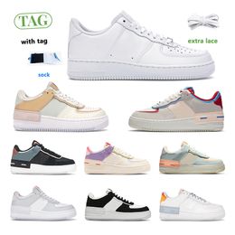 shadow womens mens running shoes triple white Coral Pink Barely Green platform sneakers fashion outdoor 35-45