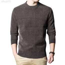 Fashion Men Sweater Top Stretch Anti-Pilling Base Sweater Casual Spring Autumn Sweater L220801