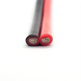 Other Lighting Accessories 2/5/10M 2Pin Extension Copper Wire 8-24 AWG Silicone Rubber Soft LED Lamp Electron Cable Black RedOther