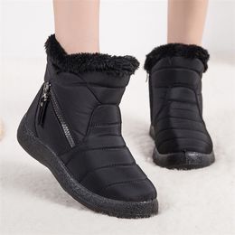 Women Boots Classic Winter Boots Women Plus Size Snow Botas Mujer Keep Warm Winter Shoes Woman Plush Ankle Boots Shoes Female 201027