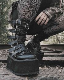 Botas Plataforma Goticas Discount, 53% OFF | www.rupit.com