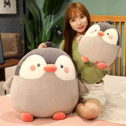 Giant Soft Thick Penguin Plush Stuffed Toy Cartoon Animal Pop Fashion For Kids Baby Beautiful Girls Christmas Birthday Gift J220704