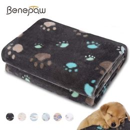 Benepaw Fluffy Soft Pet Dog Blanket Warm Flannel Fleece Washable Throw Blanket Small Medium Large Dog Bed For Cat Kitten Puppy 201124