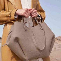 Polen pocket bag Women's Genuine Leather Handbag Luxury Fashion Type Shoulder Bag France purses ladies clutch bags handbags designers 220428