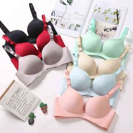 Sexy Push Up Bras For Women seamless Bralette Lingerie Backless Plunge Sexy Breathable Underwear Female Intimates #F T220726