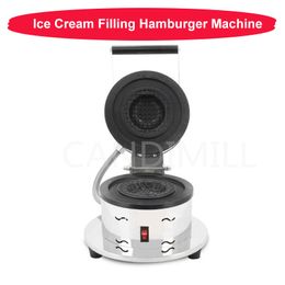 Commercial Electric Ice Cream Burger Pie Machines Food Processing Equipment Gelato Panini Press Device Home Bread Hamburger Waffle Maker