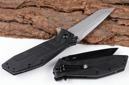 Coltello chiudibile tascabile Kes 1990 8Cr13Mov Lama con manico in nylon caricato a vetro Tactical Rescue Caccia Pesca EDC Strumento di sopravvivenza Coltelli 05280