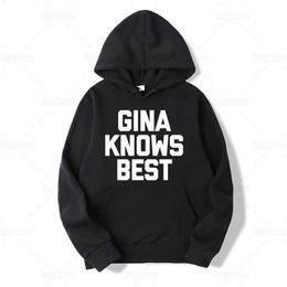 Brooklyn Nine Nine Merch Gina Knows Best Hoodie Sweatershirt Same Style Graphic Hoodies LJ200808