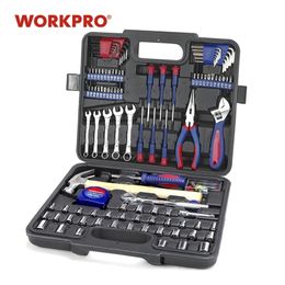 WORKPRO Home Tool Set Household Kits Socket Screwdriver Repair s for DIY Hand s LJ200815