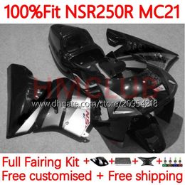 Injection Mould For HONDA NSR250 NSR 250 R CC MC21 PGM3 NSR-250R 90-93 Bodywork 125No.30 NSR 250R NSR250R 90 91 92 93 NSR250RR 1990 1991 1992 1993 OEM Fairing silver black