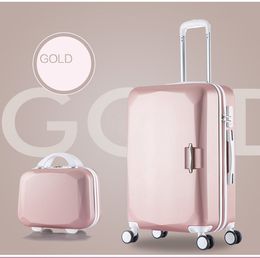 20" 22" 24" 26" inch High capacity Rolling Luggage Spinner Students Password Suitcase Wheels 20 inch Carry on Trolley Travel Ba