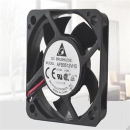 Delta fan AFB0512VHD 5020 12V 0.24A 5cm two-wire/three-wire double-ball server fan