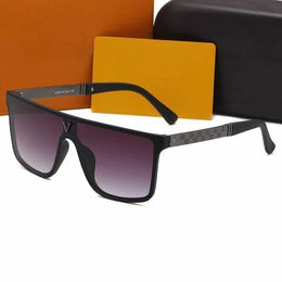 Designer Sunglasses Luxury Avant-garde Mirror Print Square European American And Street Fashion