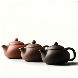 Purple sand teapot, raw ore, handmade Kung fu tea set, jar stove, boutique cup, tea sea home 125-140ml 2022