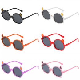 Fashion Childrens Sunglasses Cartoon Sun Glasses With Ears Ultraviolet-Proof Eye Protecting Toy Glasses 3 5cn D3