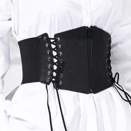 Belts Dress With Decorative Belt Faux Leather Black Super Clothing Sea And Belted Slim Fit Loose Top Waist Coat Braided Z0Q8Belts