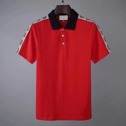 2022-2023 New Mens Stylist Polo Shirts Luxury Italy Mens 2020 Designer Clothes Short Sleeve Fashion Mens Summer T Shirt Asian Size