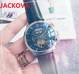 Popular Mens 2813 Automatic movement Watch 45mm Big Self-wind men Mechanical Five Stiches designer Watches Fashion Genuine Leather Sports Wristwatches