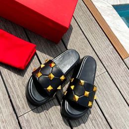 Slippers Classics Slides Sandals Men Women shoes Tiger Cat Design Summer Huaraches