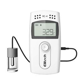 Smart Home Control RC-4 Temperature Data Logger Recorder With Glycol Bottle Sensor Audio Alarm MAX MIN DisplaySmart